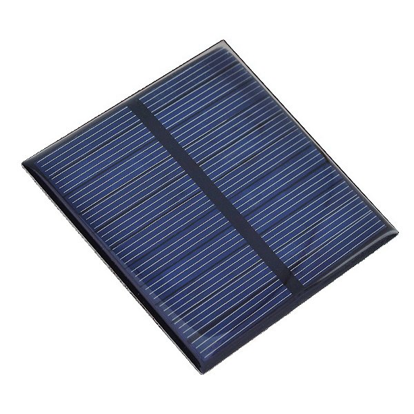 Mini Placa Solar 5,5v 110ma 0,55w 70x70mm