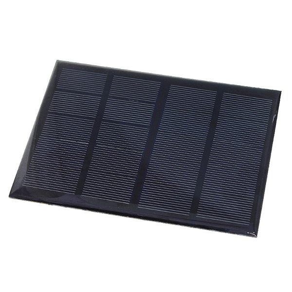 Mini Placa Célula Solar Fotovoltaica 6v 320ma 140x104mm
