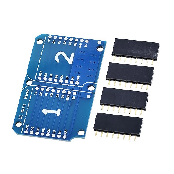 Base Dupla Para Wemos D1 Mini