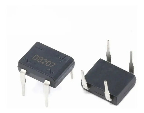 10X Ponte Retificadora Db207 Ponte de Diodo Db207S