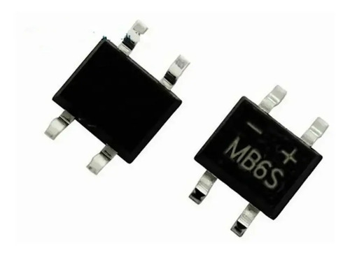 10X Ponte Retificadora Mb6S Ponte de Diodo Mb6S