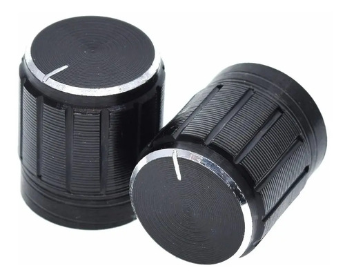 5X Knob Potenciômetro Eixo Estriado 6mm