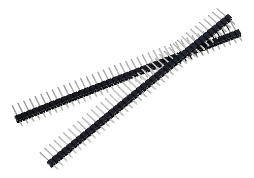 Barra 40 Pinos Macho 180° Graus 5 Pcs