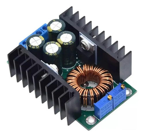 Regulador Tensão Corrente Step Down Ajustável DC-DC 300W 9A