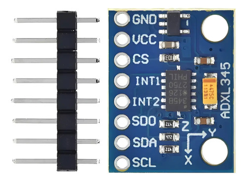 2X Módulo Sensor Acelerômetro 3 Eixos Adxl345 Gy-291 Gy 291