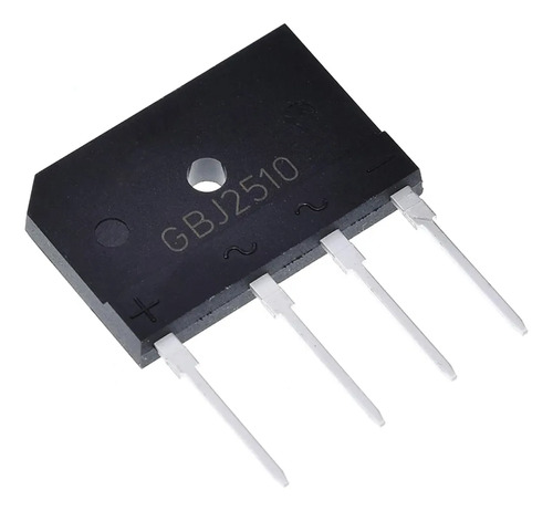 50X Ponte Retificadora Gbj2510 Ponte de Diodo 1000V 25A