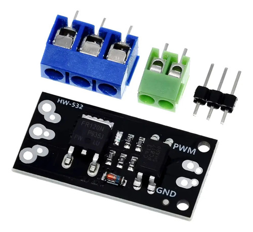 5 Módulo Mosfet Opto Acoplado 100V 9A Fr120N