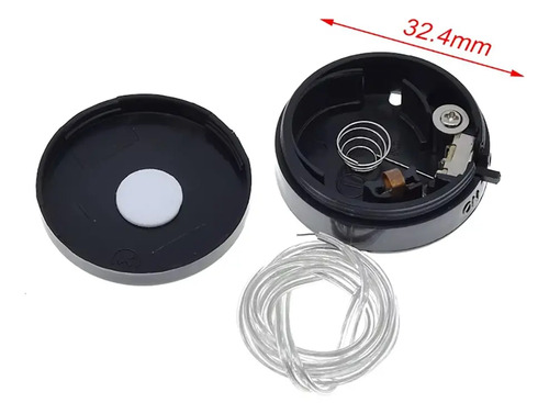 Kit 5 Suporte Case para 2 Baterias Cr2032 com Interruptor