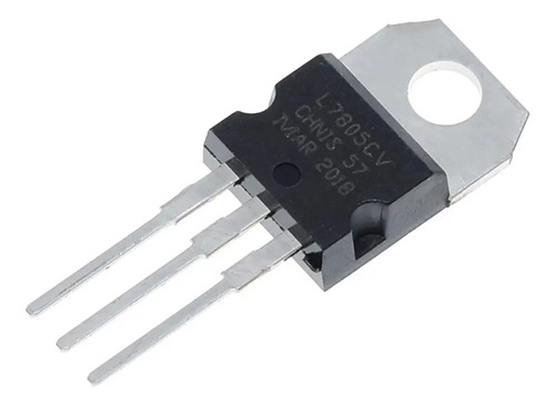 Kit 5 Regulador de Tensão 7805 5V