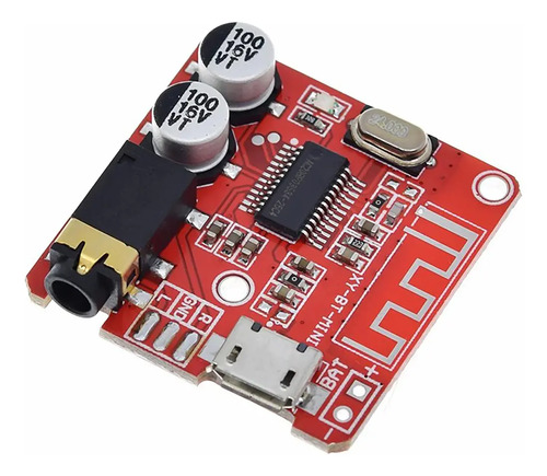 6X Placa Bluetooth 4.1 Receptor Áudio Mp3 Estéreo P2