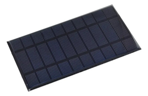 Placa Painel Célula Solar Fotovoltaica 5V 400Ma 2W Azul-Escuro