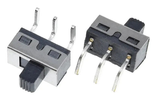 Interruptor Deslizante Ss12D06 Alavanca 5 Unidades