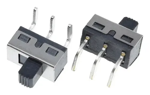 Interruptor Deslizante Ss12D06 Alavanca 10 Unidades