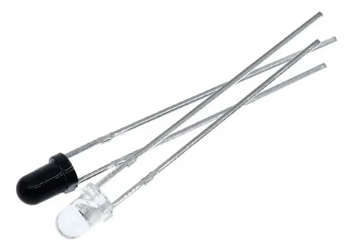 Kit 50 Pares LED Infravermelho Diodo Ir 3mm 940Nm