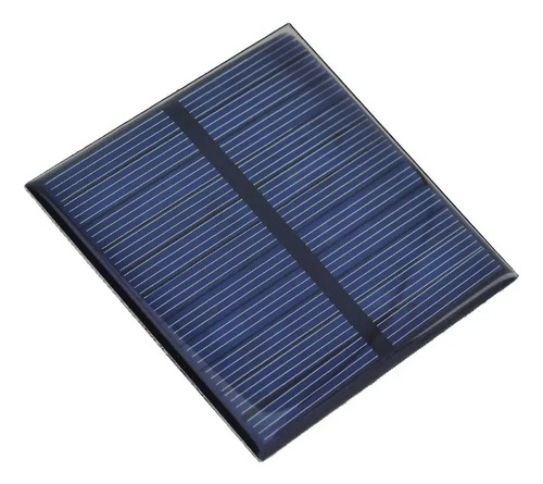 5X Mini Placa Solar 5,5V 110Ma 0,55W 70X70Mm