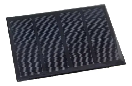 Mini Placa Célula Solar Fotovoltaica 6V 320Ma 140X104Mm