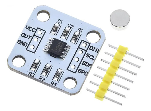 Sensor de Ângulo Magnético As5600 Potenciometro Arduino