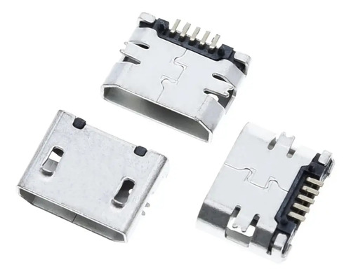 50X Conector Fêmea Micro USB