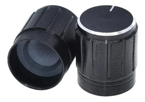10X Knob para Potenciômetro Eixo Estriado 6mm