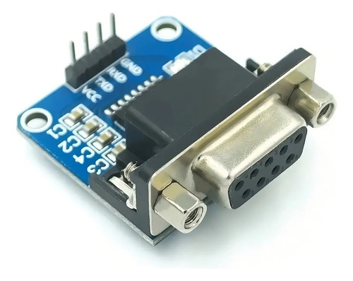 10 X Módulo Conversor Rs232 TTL Max3232 Serial Db9 Fêmea