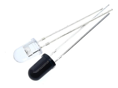 Kit 50 Pares LED Infravermelho Diodo Ir 5mm 940Nm
