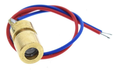 5X Módulo Laser 5V 5Mw 650Nm 6mm Arduino Pic