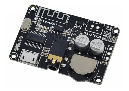 2X Placa Bluetooth 5.0 Mini Receptor Estéreo Áudio Mp3