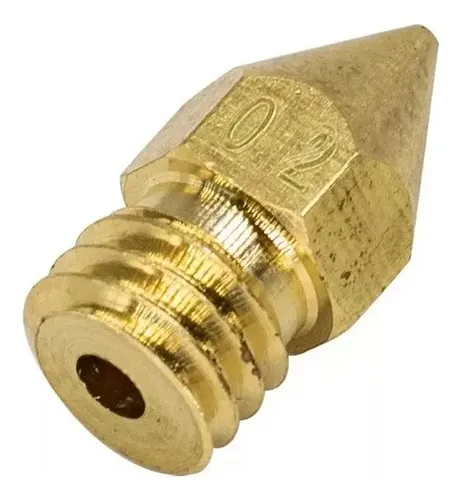 Kit 5 Unidades Nozzle Bico Hotend 3.00mm M6 0.2mm 3D Printer