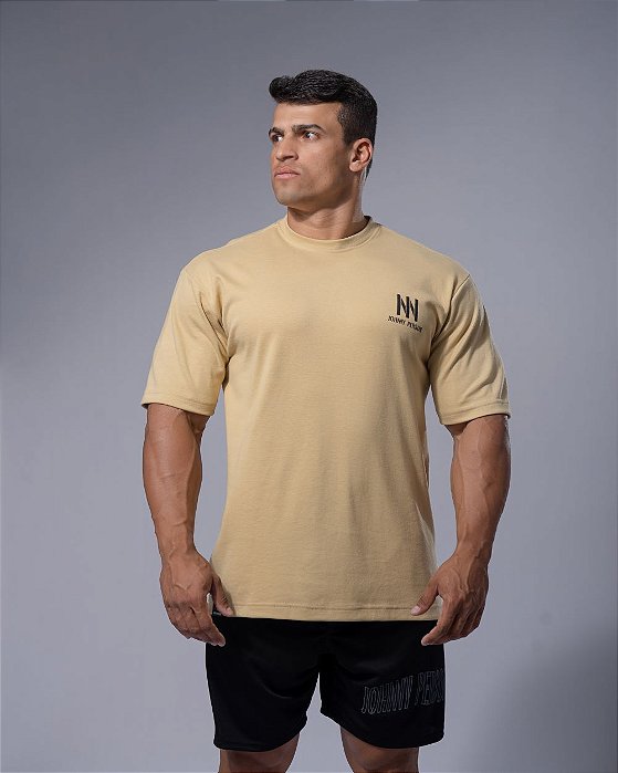 Camiseta Johnny Person de Malhão Caqui
