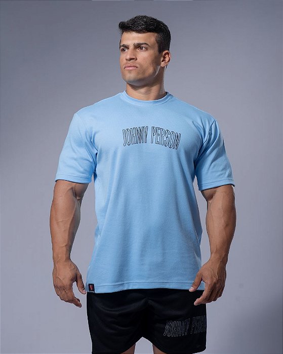 Camiseta Johnny Person de Malhão na Cor Azul