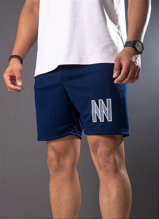 Short Dry Fit Performance Johnny Person Azul Marinho