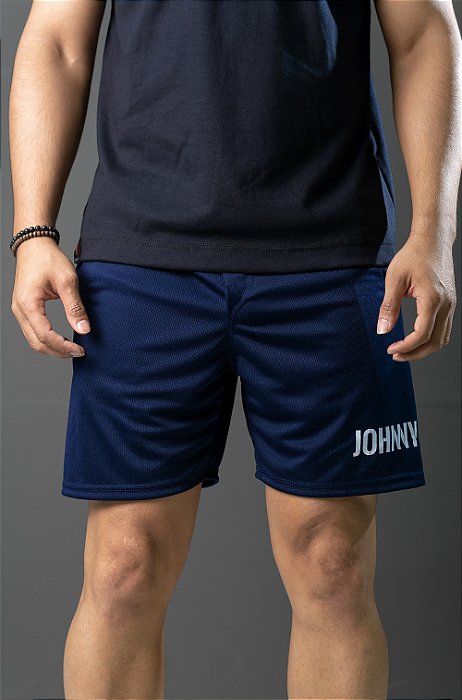 Short Dry Fit Johnny Person Azul Marinho