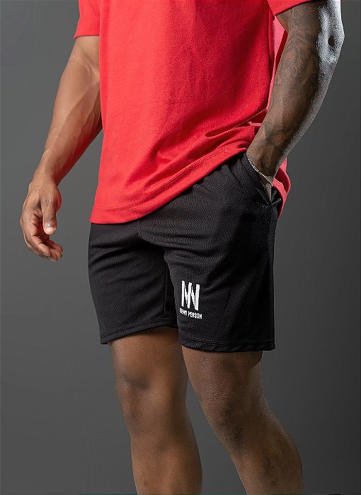 Short Dry Fit Johnny Person NN Preto