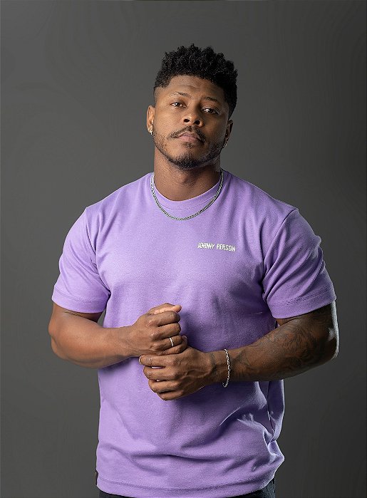 Camiseta Johnny Person de Malhão Lilás