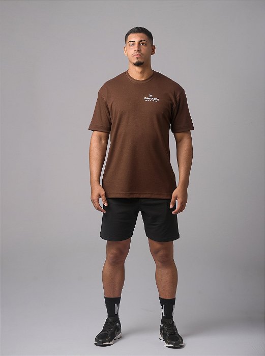 Camiseta Johnny Person de Malhão Since 2016 Marrom