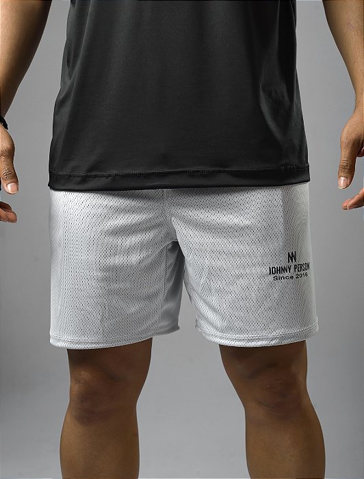 Short Dry Fit Branco - Linha Basic.