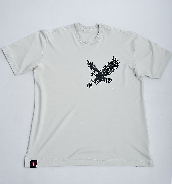 Camiseta de Malhão - Linha Fly High na cor Alumínio