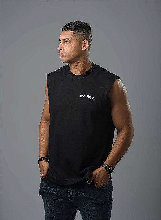Regata De Malhão Linha Básica Cor Preto