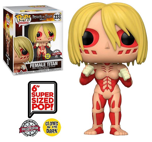 Funko Pop - Female Titan GITH Exclusivo - Attack on Titan (233)