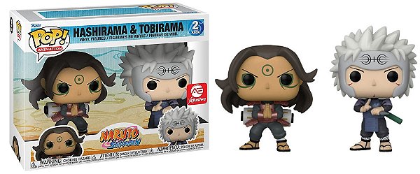 Funko Pop - Hashirama & Tobirama - Selo Exclusivo - Naruto Shippuden (2 Pack)