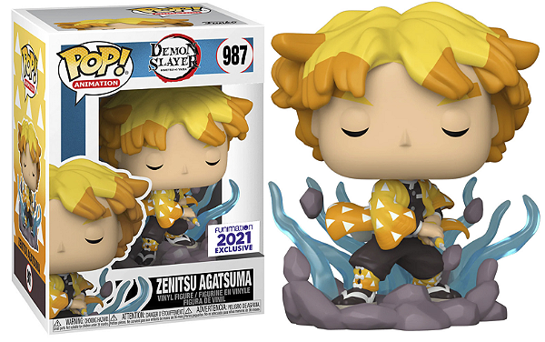 Funko Pop - Zenitsu Agatsuma Animation 2021 Exclusivo - Demon Slayer (987)
