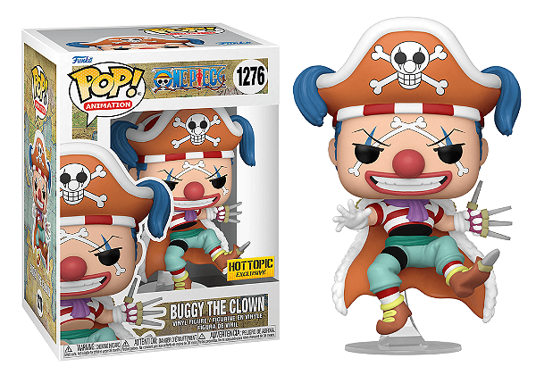 Funko Pop - Buggy the Clown Exclusivo - One Piece (1276)