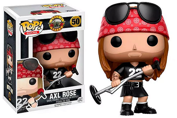 Funko Pop - Axl Rose - Guns N' Roses (50)