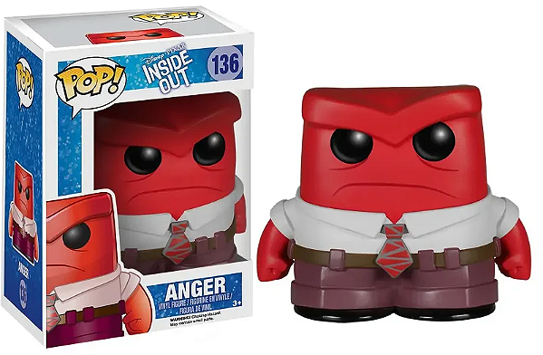 (RARO) Funko Pop -  Raiva - Disney Divertida mente (136)