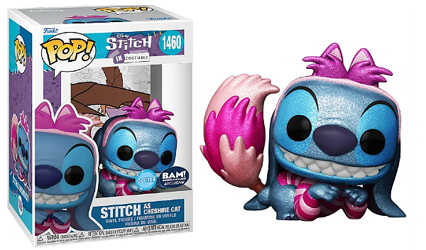 Funko Pop - Stitch As Cheshire Cat Diamond Exclusivo Glitter - Disney Stitch (1460)