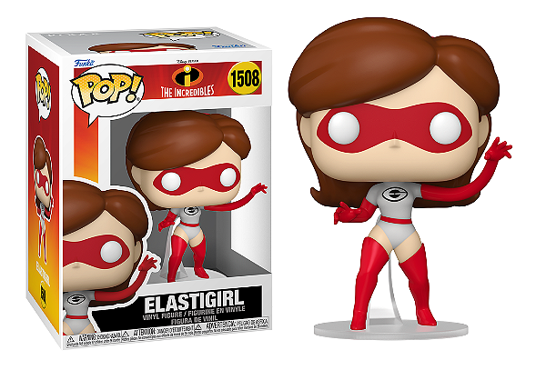 Funko Pop - Mulher Elástico 20th Anniversary - Pixar Os Incríveis (1508)