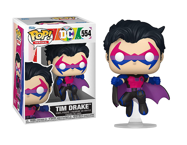[#Pré-venda] - Funko Pop - Tim Drake - Heroes DC Prime (554)