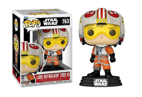 [#Pré-venda] - Funko Pop - Luke Skywalker Red 5 - Star Wars (763)
