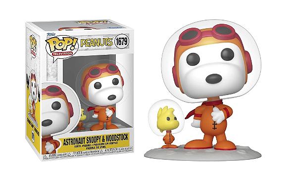 [#Pré-venda] - Funko Pop - Astronauta Snoopy - Snoopy (1679)