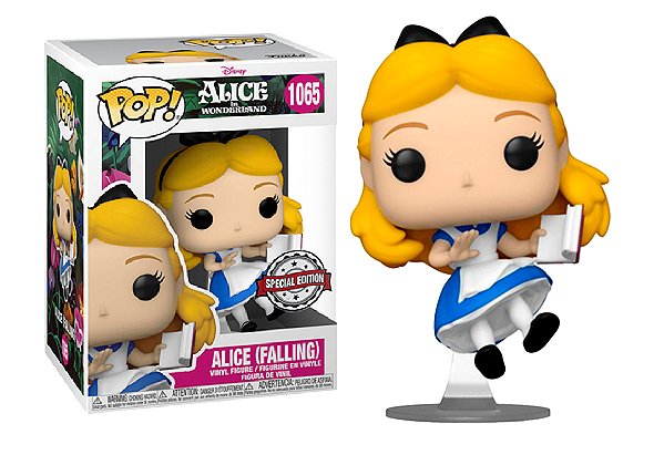 [#Pré-venda] - Funko Pop - Alice Falling Exclusivo - Disney Alice no País das Maravilhas (1065)